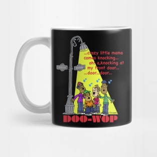 Doowop group singers Mug